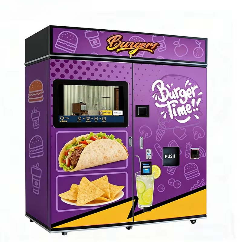 Microwave Oven - Dostosowany automat do sprzedaży fast foodu