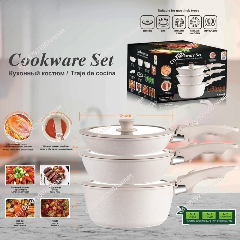 Zestaw 3-częściowy: zdejmowana – Induction Cooker recenzja i cena