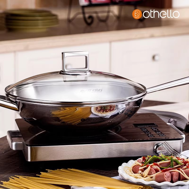 Wok ze stali nierdzewnej 18/10 – Induction Cooker recenzja i cena