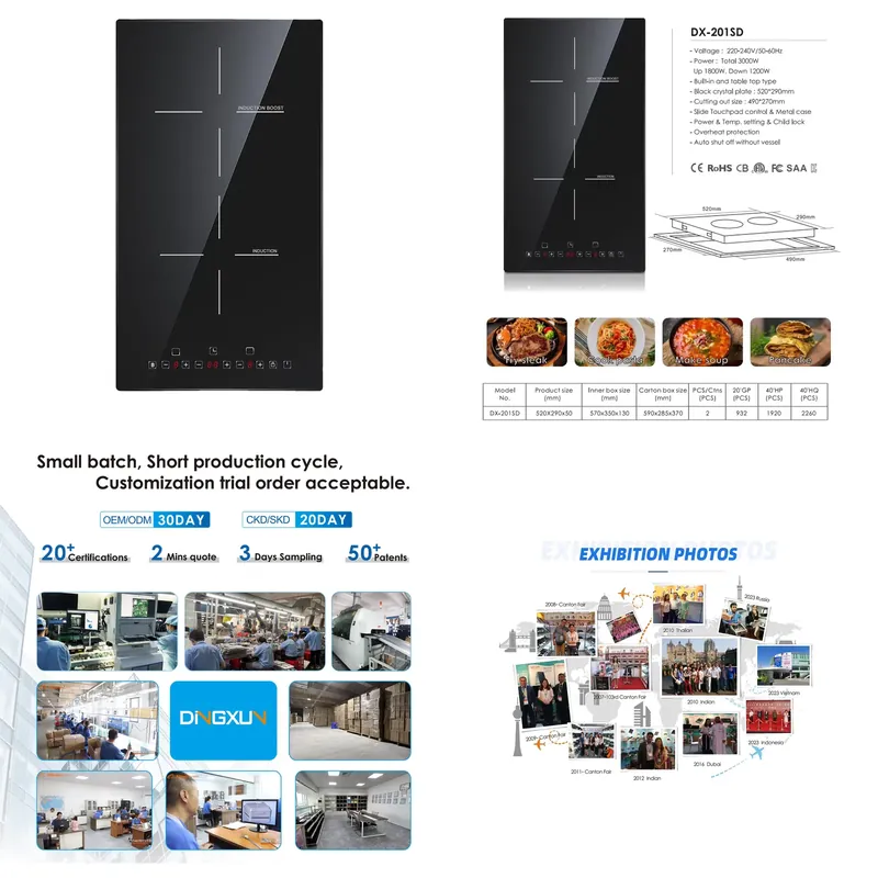 Wysokowydajna 2-palnikowa elek – Induction Cooker recenzja i cena