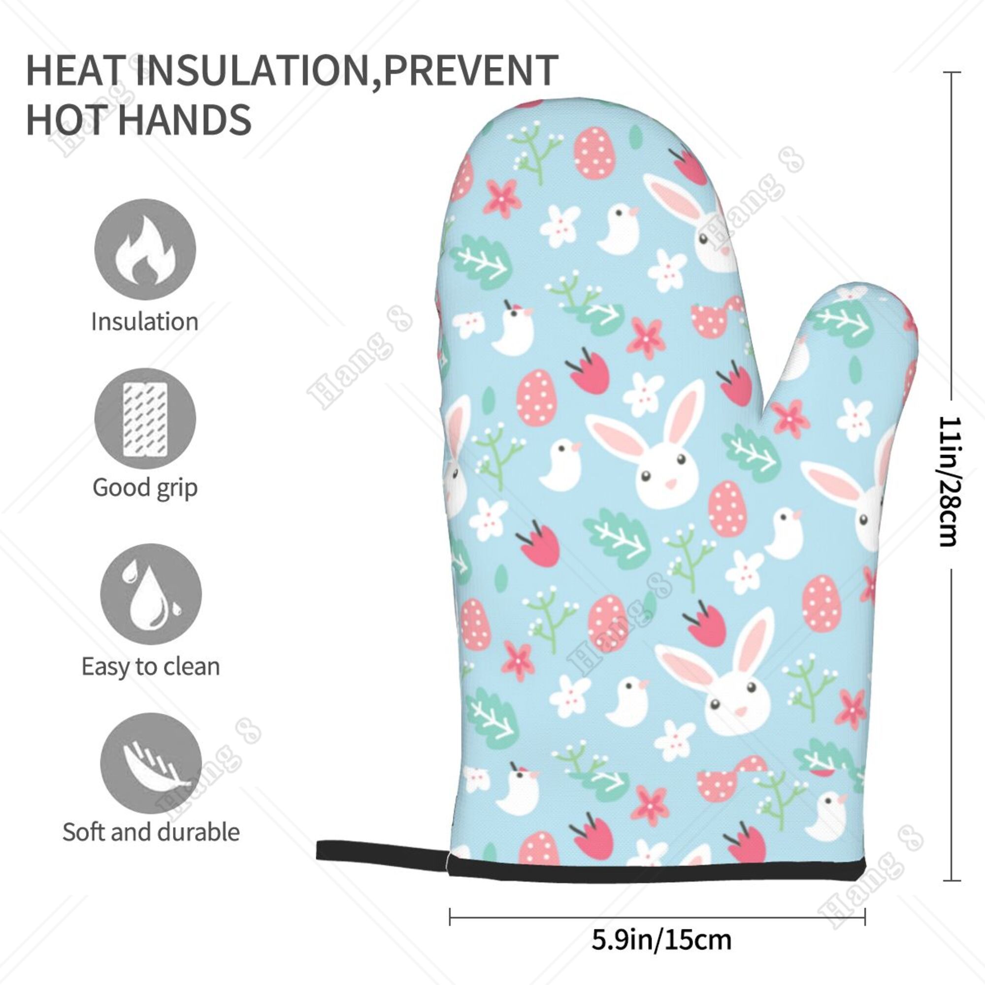 Kawaii Easter Cartoon Bunny rę – Microwave Oven recenzja i cena