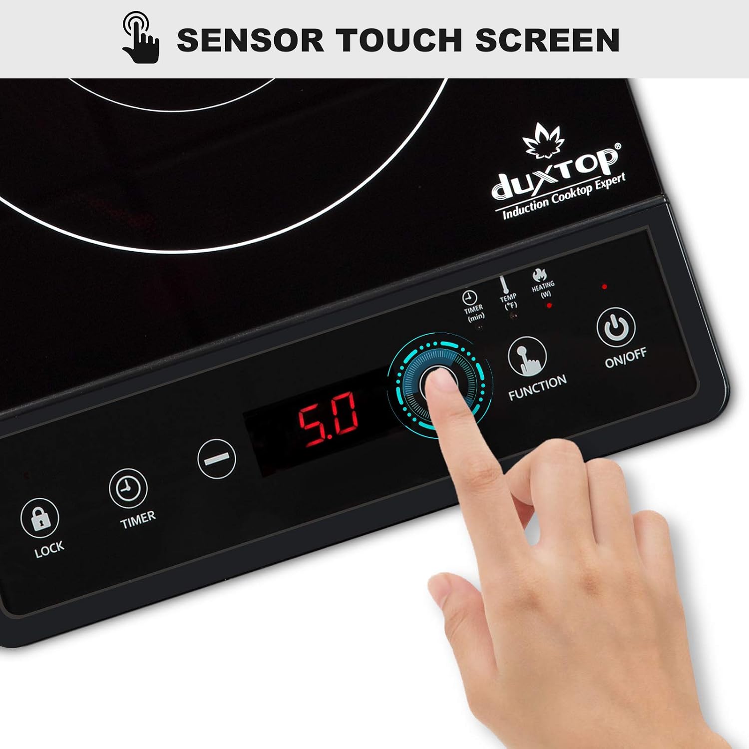 Przenośna płyta indukcyjna, ku – Induction Cooktop Portable recenzja i cena